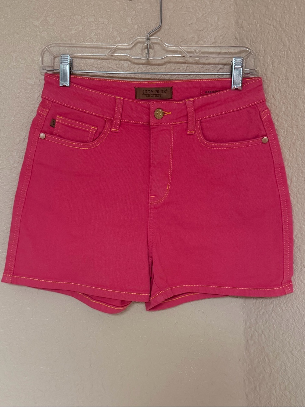 4/$20 Judy Blue Hot Pink Denim Shorts